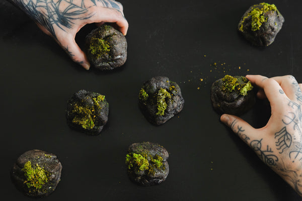Mossy rock cookies 12stk